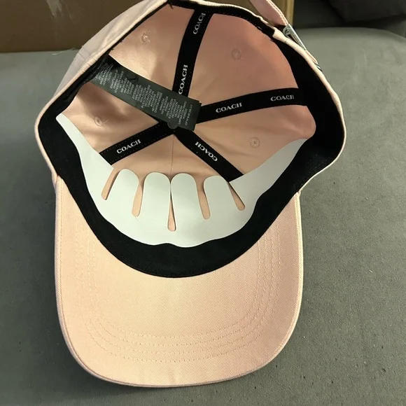 Coach Pink Baseball Cap - Picture 2 of 3